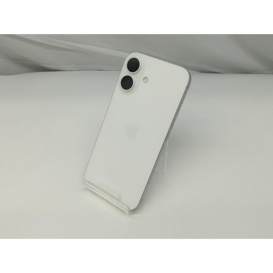 未使用】Apple 国内版 【SIMフリー】 iPhone 16 128GB ホワイト MYDR3J
