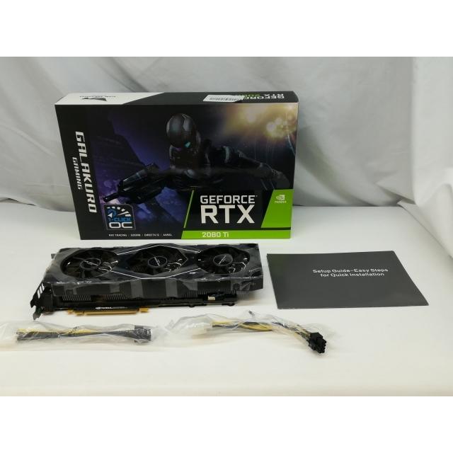 【送料込】中古 玄人志向 GG-RTX2080Ti-E11GB/TP 中古】玄人志向 GG-RTX2080Ti-E11GB/TP RTX2080Ti/11GB(GDDR6)/PCI-E