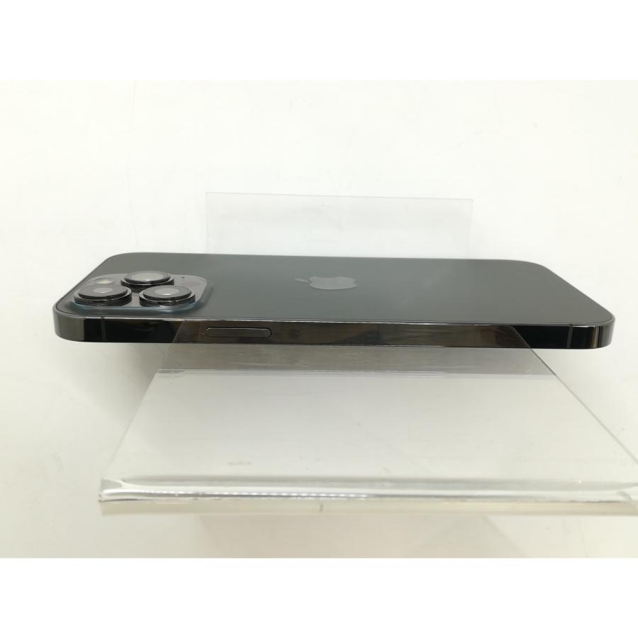 【中古】【赤ロム保証あり】Apple au 【SIMフリー】 iPhone 13 Pro Max 256GB グラファイト MLJ83J/A【札幌】保証期間１ヶ月【ランクA】の画像