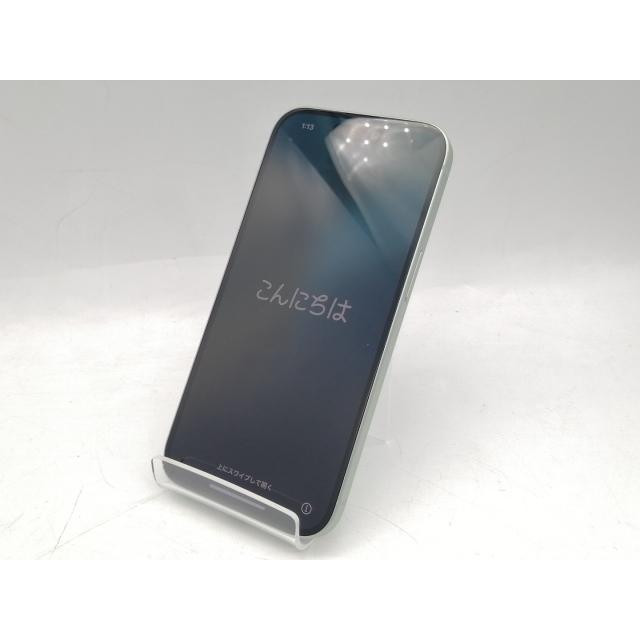 【中古】Apple au 【SIMフリー】 iPhone 15 256GB グリーン MTMT3J/A【町田】保証期間１ヶ月【ランクA】の画像