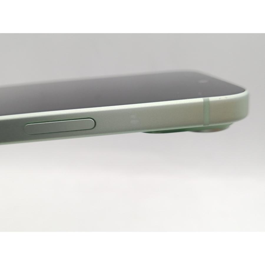 【中古】Apple au 【SIMフリー】 iPhone 15 256GB グリーン MTMT3J/A【町田】保証期間１ヶ月【ランクA】の画像