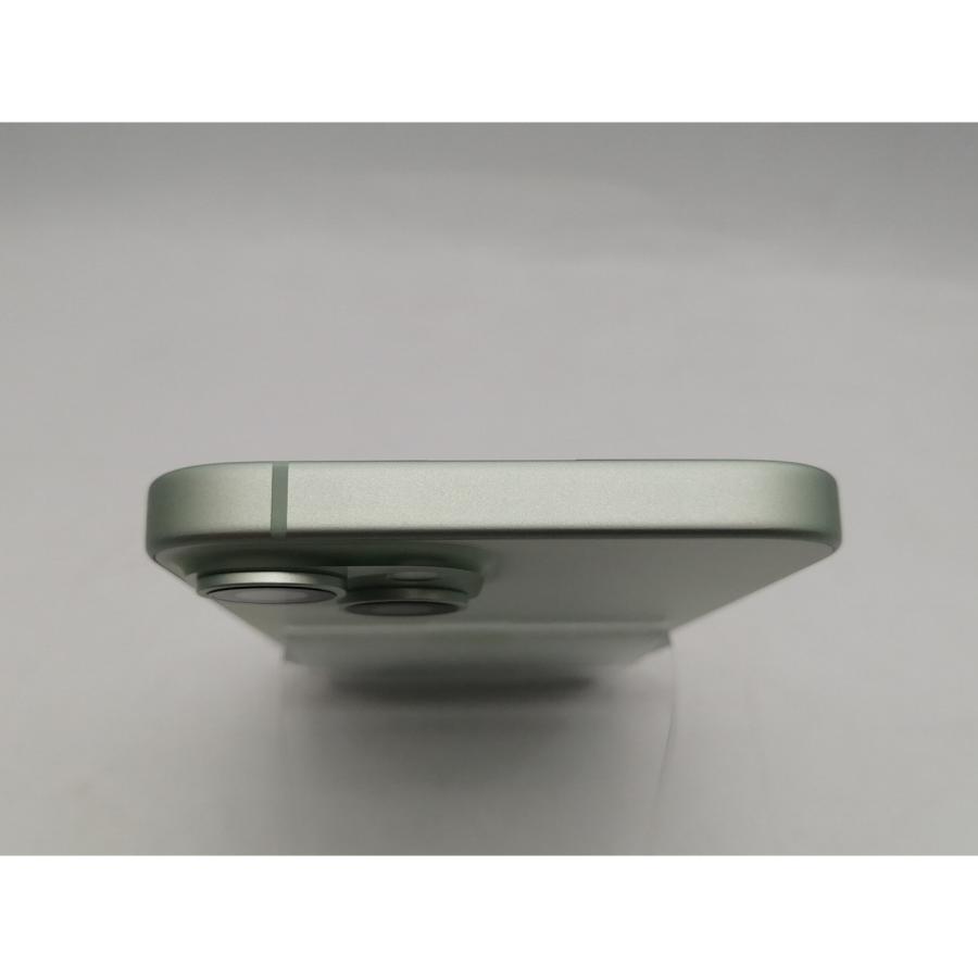 【中古】Apple au 【SIMフリー】 iPhone 15 256GB グリーン MTMT3J/A【町田】保証期間１ヶ月【ランクA】の画像