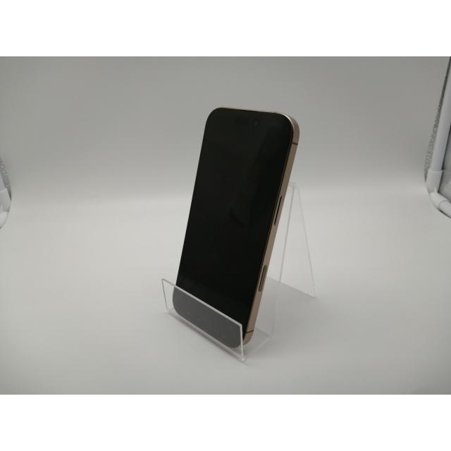 【中古】Apple au 【SIMフリー】 iPhone 16 Pro 128GB デザートチタニウム MYMX3J/A【博多】保証期間１ヶ月【ランクB】の画像