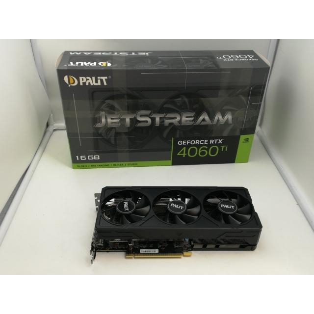 中古】Palit GeForce RTX 4060 Ti JetStream 16GB(NE6406T019T1-1061J