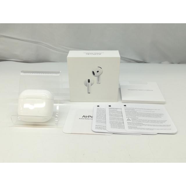 中古】Apple AirPods 4 アクティブノイズキャンセリング搭載モデル