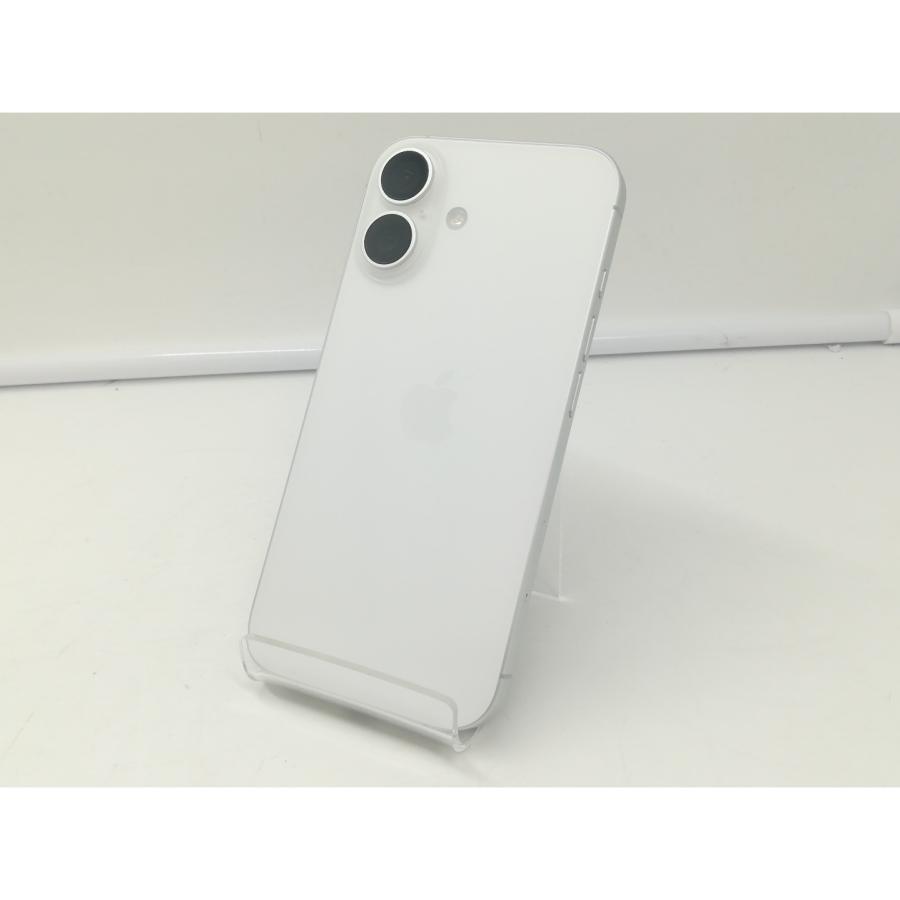 中古】Apple 国内版 【SIMフリー】 iPhone 16 128GB ホワイト MYDR3J/A