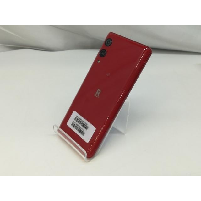 中古】Wiko 楽天モバイル 【SIMフリー】 Rakuten Hand 5G クリムゾン 