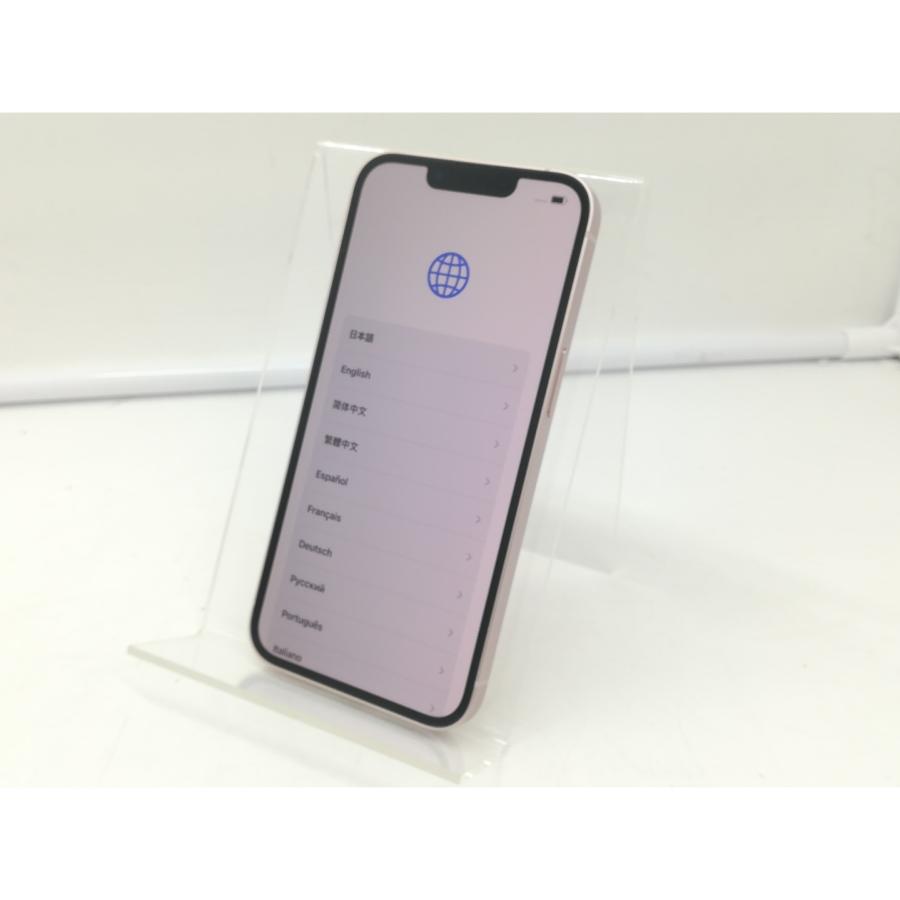 iPhone 13 【中古】Apple au 【SIMフリー】 256GB ピンク MLNK3J/A