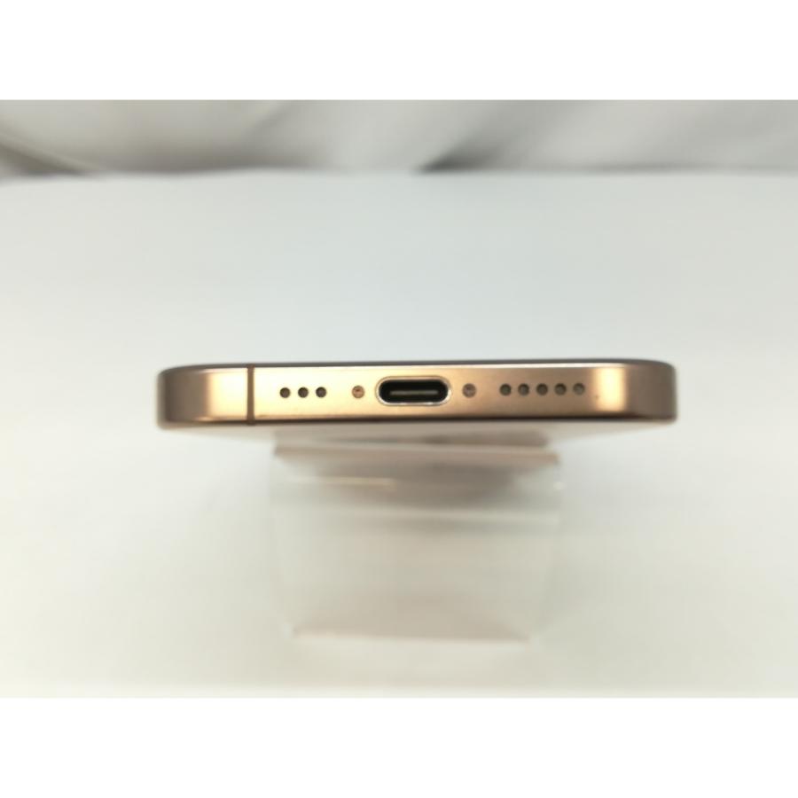 【中古】Apple au 【SIMフリー】 iPhone 16 Pro 128GB デザートチタニウム MYMX3J/A【仙台イービーンズ】保証期間１ヶ月【ランクA】の画像
