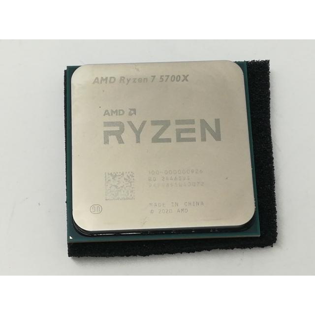 中古】AMD Ryzen 7 5700X (3.4GHz/TC:4.6GHz) BOX AM4/8C/16T/L3 32MB