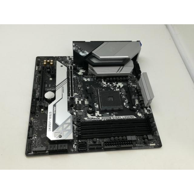 中古】ASRock B550M Steel Legend B550/AM4/2.5GbitLAN/MicroATX【札幌