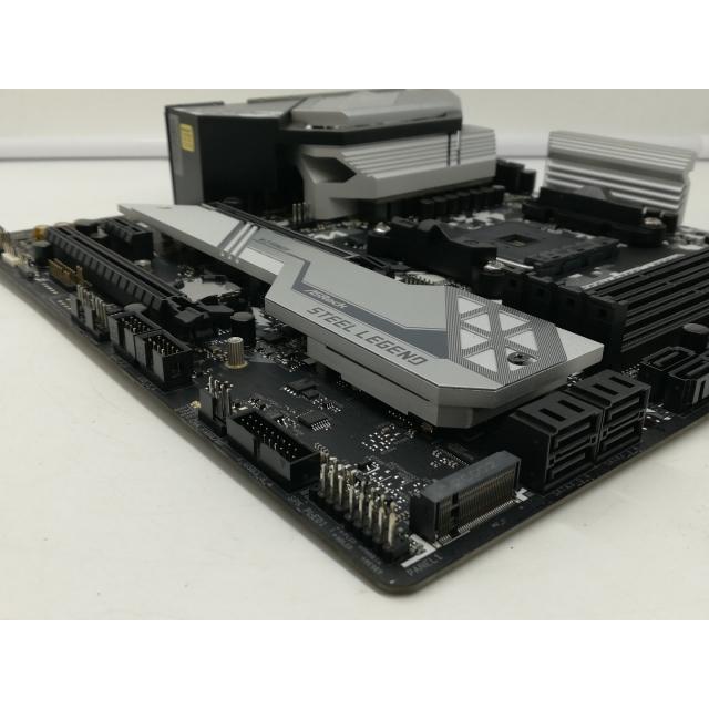 中古】ASRock B550M Steel Legend B550/AM4/2.5GbitLAN/MicroATX【札幌