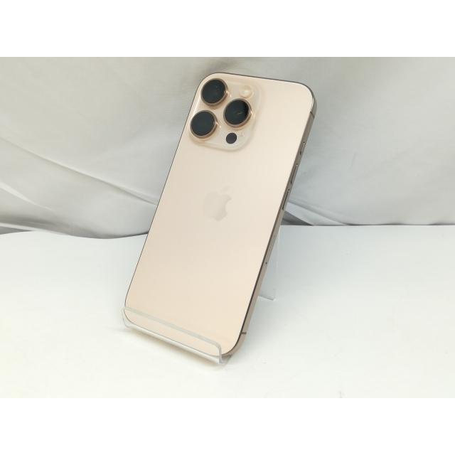 中古】Apple 国内版 【SIMフリー】 iPhone 16 Pro 256GB デザート
