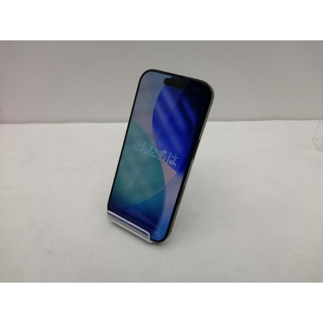 【中古】Apple docomo 【SIMフリー】 iPhone 16 Pro 256GB ブラックチタニウム MYN03J/A【仙台イービーンズ】保証期間１ヶ月【ランクB】の画像