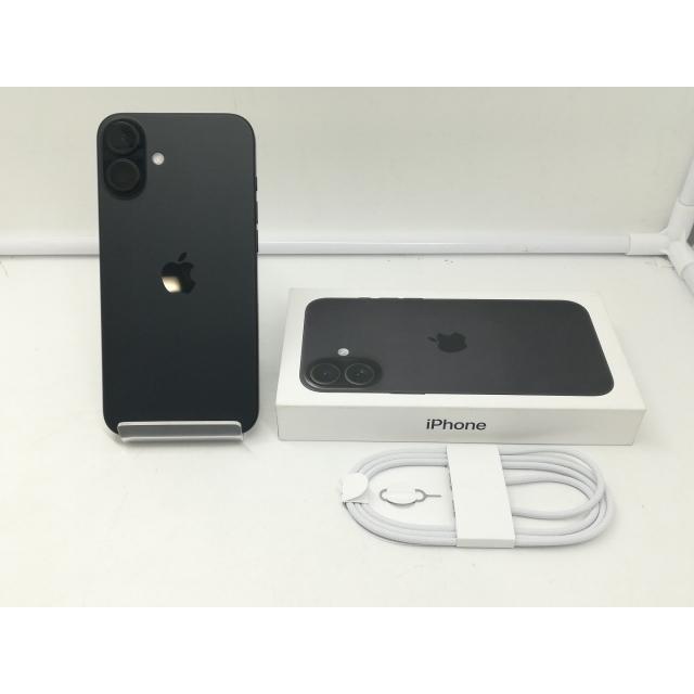 【中古】Apple 国内版 【SIMフリー】 iPhone 16 Plus 128GB ブラック MXVA3J/A【仙台駅東口】保証期間１ヶ月【ランクA】の画像