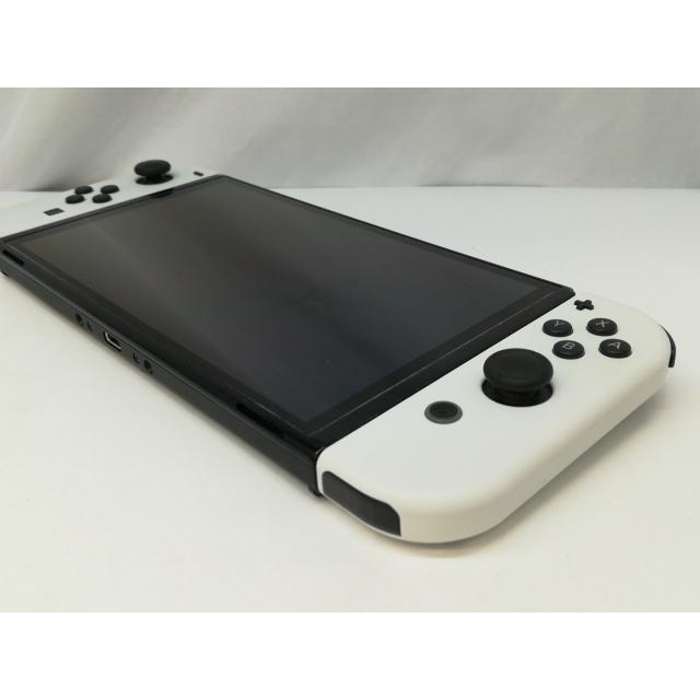 中古】Nintendo Switch 本体 (有機ELモデル) HEG-S-KAAAA ホワイト 