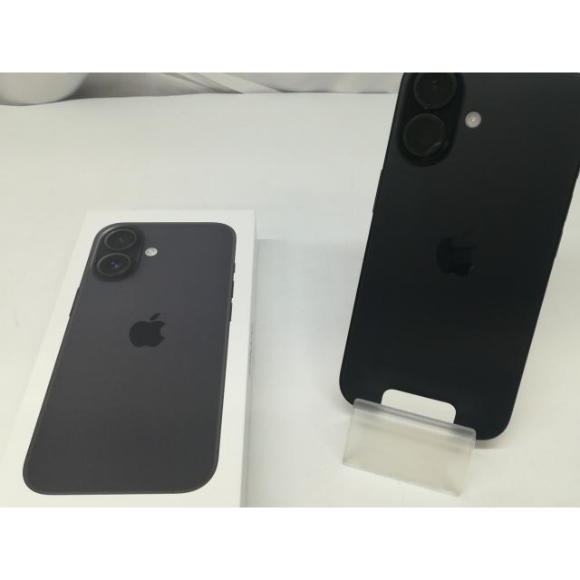 未使用】Apple 国内版 【SIMフリー】 iPhone 16 128GB ブラック MYDQ3J