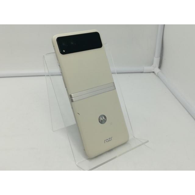 中古】MOTOROLA 国内版 【SIMフリー】 motorola razr 40 バニラ