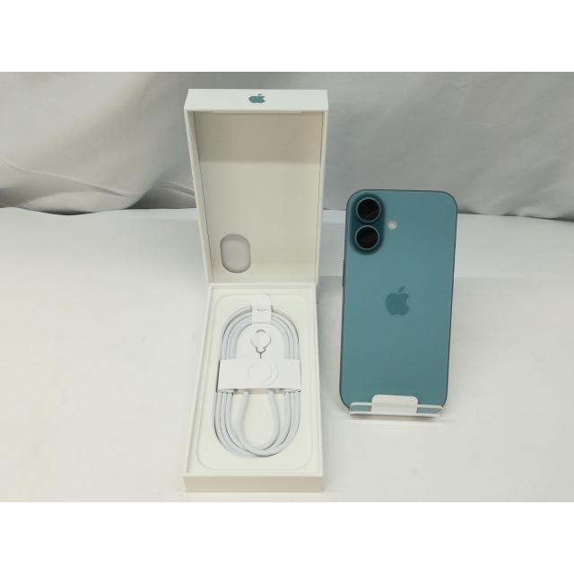 未使用】Apple 国内版 【SIMフリー】 iPhone 16 128GB ティール MYDV3J
