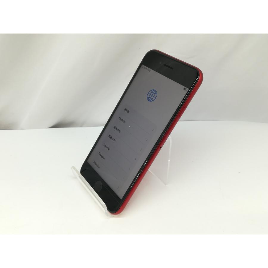 au 【SIMロックなし】MHGR3J/A iPhone SE(第2世代) 64GB レッド au