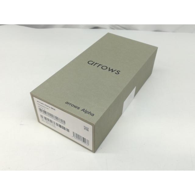 未使用】FCNT 楽天モバイル 【SIMフリー】 arrows Alpha ホワイト 12GB