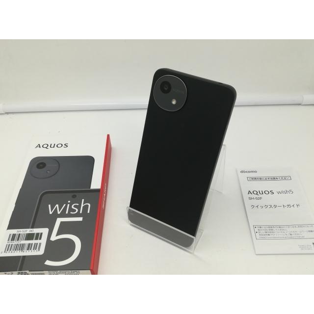 未使用】SHARP docomo 【SIMフリー】 AQUOS wish5 スミ 4GB 64GB SH