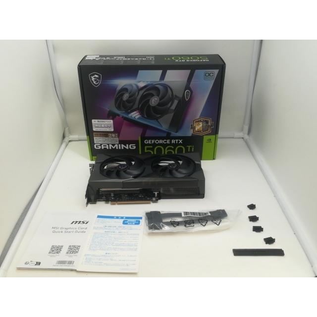 中古】MSI GeForce RTX 5060 Ti 16G GAMING OC RTX5060Ti/16GB(GDDR7