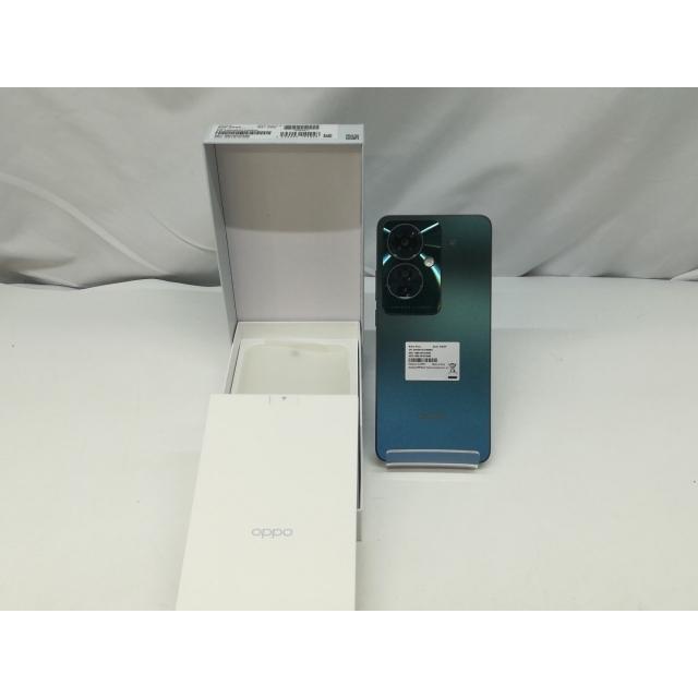 中古】Oppo ymobile 【SIMフリー】 OPPO Reno11 A ダークグリーン 8GB