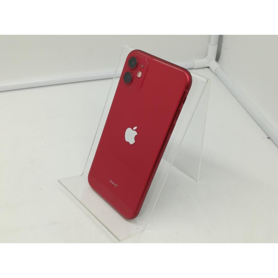 SIMロックあり au Apple iPhone 11 64GB レッド MWLV2J/A 利用制限○ アップル アイフォーン 札幌市 白石店 中古】Apple au 【SIMロック解除済み】 iPhone 11 64GB (PRODUCT)RED