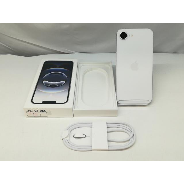 【中古】Apple SoftBank 【SIMフリー】 iPhone 16e 512GB ホワイト MD274J/A【札幌】保証期間１ヶ月【ランクA】の画像
