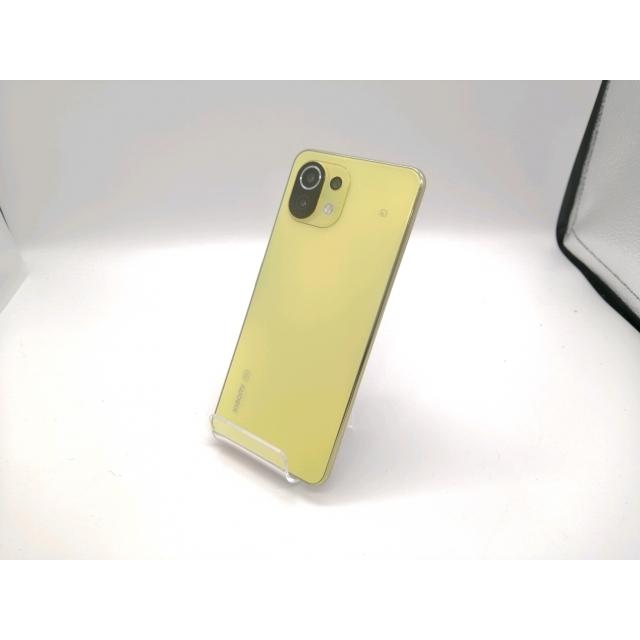 中古】Xiaomi 国内版 【SIMフリー】 Mi 11 Lite 5G シトラスイエロー