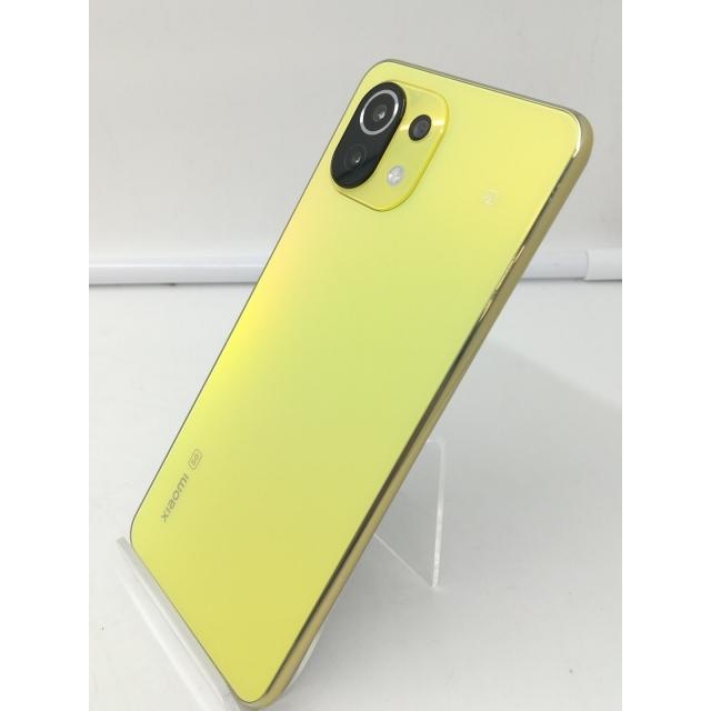中古】Xiaomi 国内版 【SIMフリー】 Mi 11 Lite 5G シトラスイエロー 