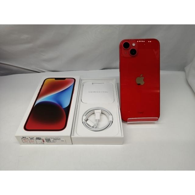 【中古】Apple docomo 【SIMフリー】 iPhone 14 Plus 256GB  (PRODUCT)RED MQ4P3J/A【池袋東口】保証期間１ヶ月【ランクA】の画像