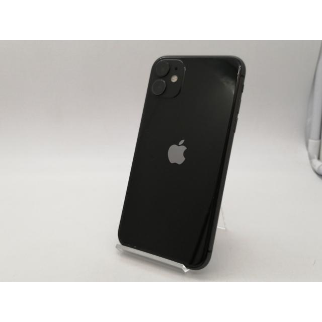 中古】Apple SoftBank 【SIMロック解除済み】 iPhone 11 64GB ブラック 