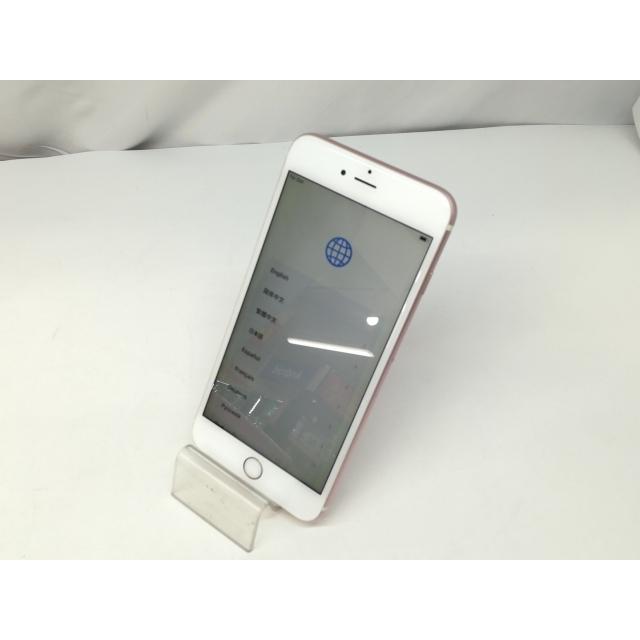 中古】Apple au 【SIMロック解除済み】 iPhone 6s Plus 64GB ローズ
