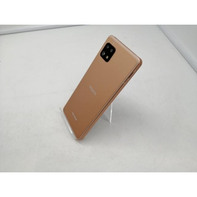 中古】SHARP 楽天モバイル 【SIMフリー】 AQUOS Sense6 ライトカッパー 