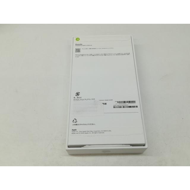 未使用】Apple 国内版 【SIMフリー】 iPhone 16e 128GB ホワイト