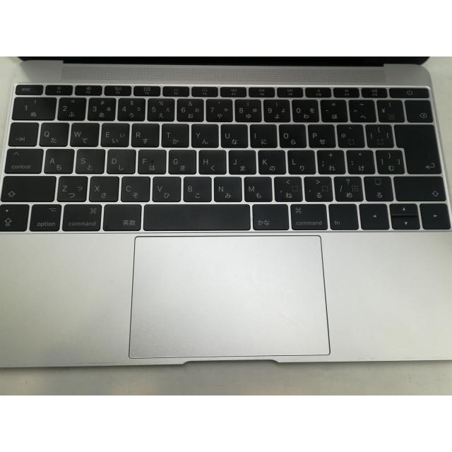 【中古】Apple MacBook 12インチ CTO (Mid 2017) シルバー Core m3 (1.2G)/8G/256G(SSD)/intel HD 615【札幌】保証期間１ヶ月【ランクB】の画像