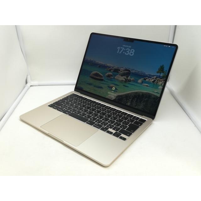 中古】Apple MacBook Air 13インチ M2(CPU:8C/GPU:8C) 16GB/256GB