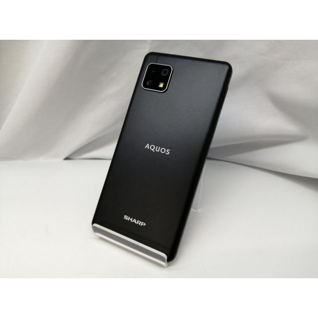 中古】SHARP 国内版 【SIMフリー】 AQUOS sense4 ブラック 4GB 64GB SH 