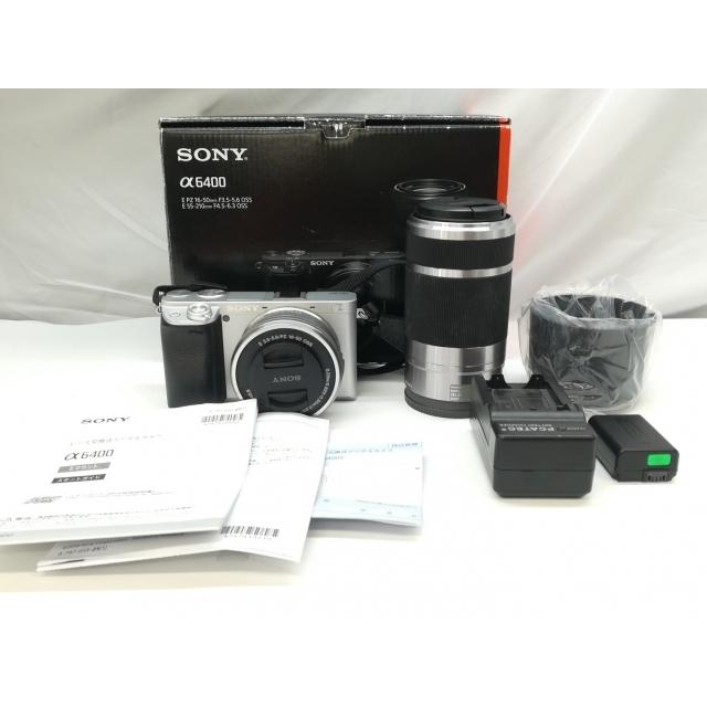 中古】SONY α6400 ダブルズームレンズキット ILCE-6400Y