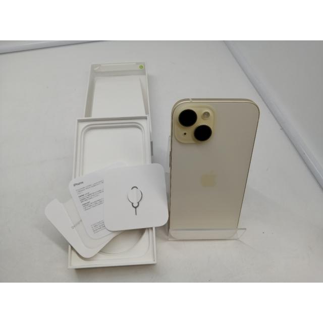 【中古】Apple 国内版 【SIMフリー】 iPhone 15 128GB イエロー MTMK3J/A【仙台駅東口】保証期間１ヶ月【ランクA】の画像