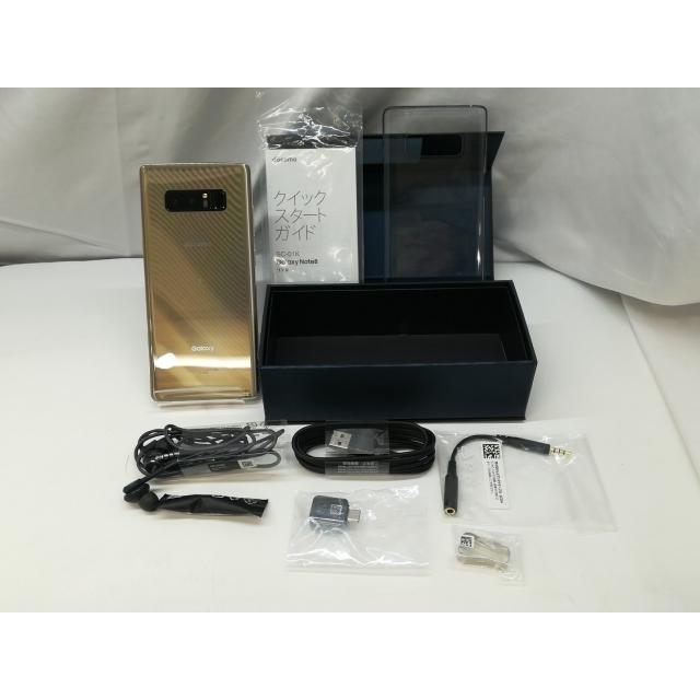 中古】SAMSUNG docomo 【SIMロック解除済み】 GALAXY Note 8 SC-01K