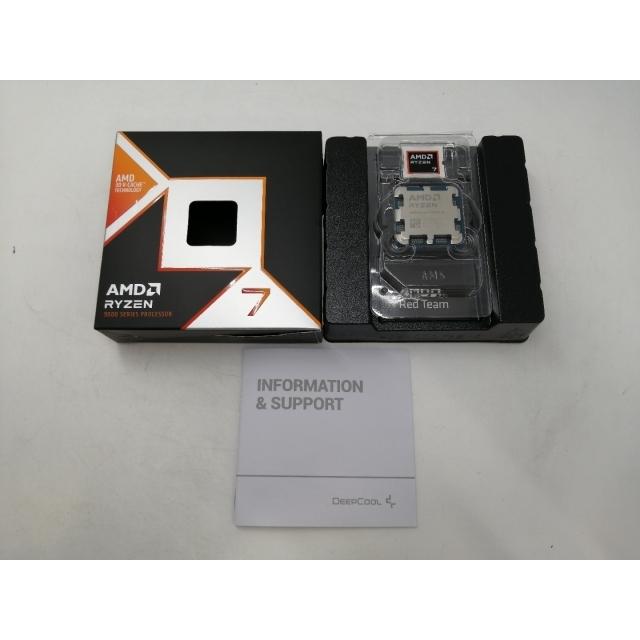 中古】AMD Ryzen 7 9800X3D (4.7GHz/TC:5.2GHz) BOX AM5/8C/16T/L3