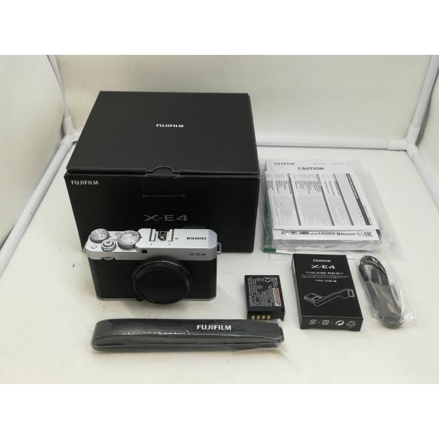 【中古】FujiFilm FUJIFILM X-E4 ボディ シルバー【札幌】保証期間１ヶ月【ランクA】の画像