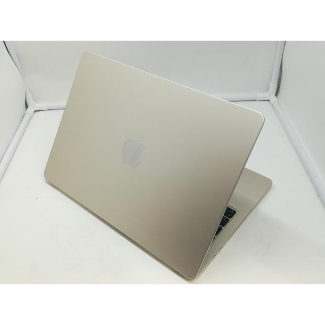 【中古】Apple MacBook Air 13インチ CTO (M3,2024) スターライト M3(CPU:8C/GPU:10C)/16G/256G【札幌】保証期間１ヶ月【ランクA】の画像