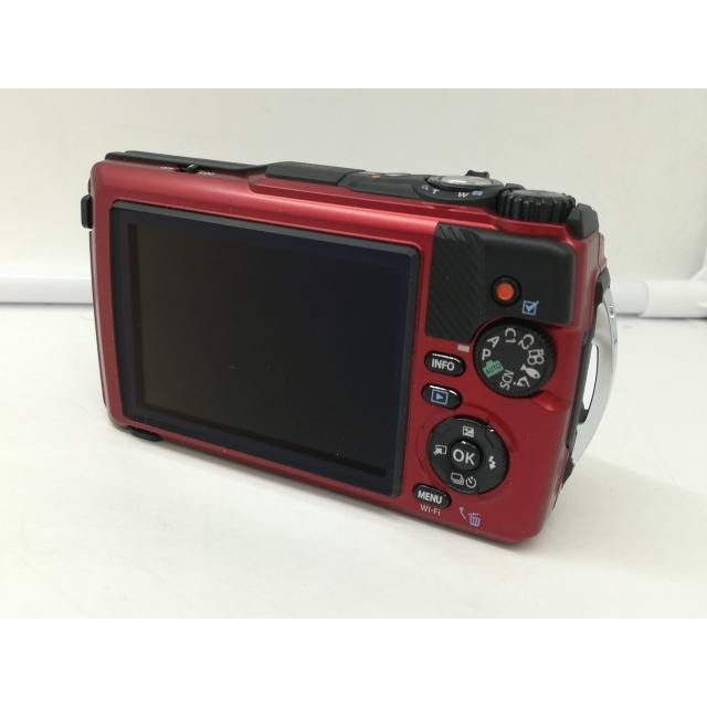 【中古】OM SYSTEM OM SYSTEM Tough TG-7 レッド【札幌】保証期間１ヶ月【ランクA】の画像