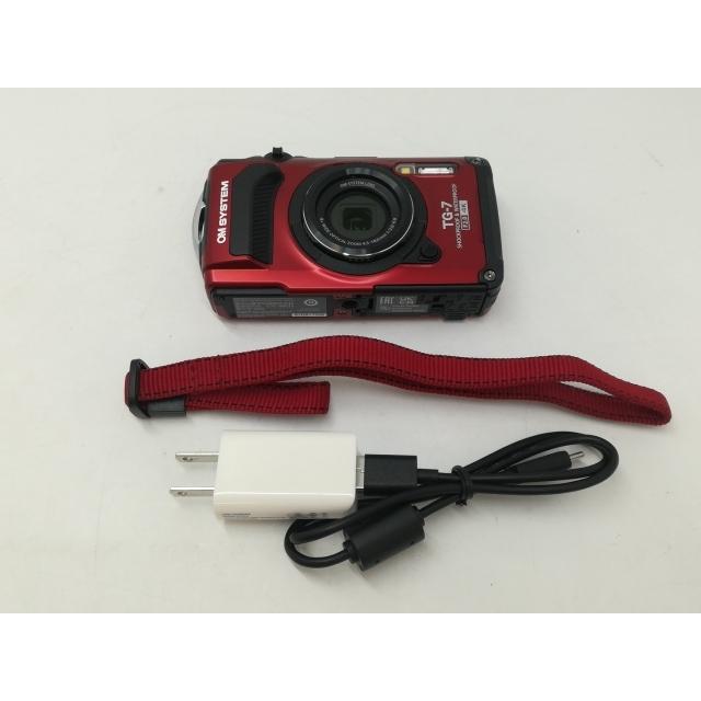 【中古】OM SYSTEM OM SYSTEM Tough TG-7 レッド【札幌】保証期間１ヶ月【ランクA】の画像