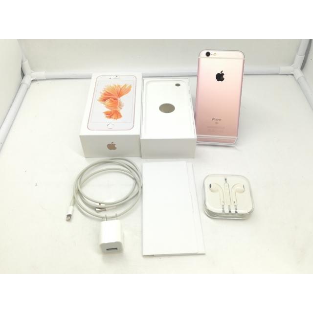 中古】Apple docomo 【SIMロック解除済み】 iPhone 6s 128GB ローズ 