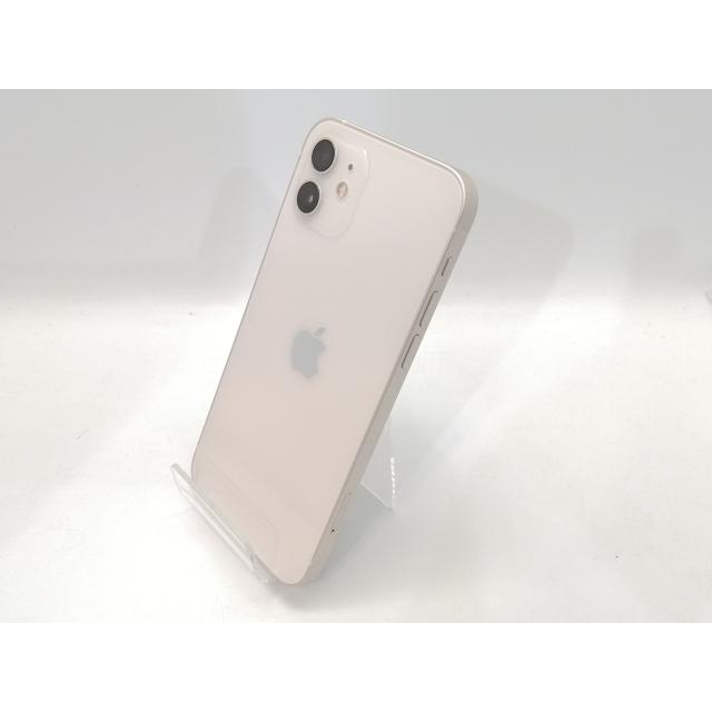 【中古】Apple docomo 【SIMロック解除済み】 iPhone 12 64GB ホワイト MGHP3J/A【高崎モントレー】保証期間１ヶ月【ランクA】